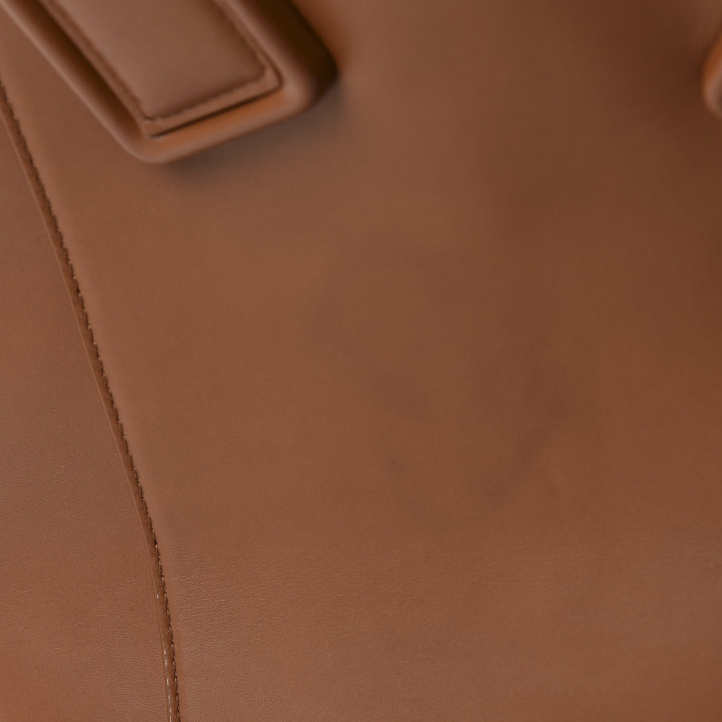Calfskin Basket Tote Wood