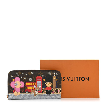 Louis Vuitton Monogram 2021 Christmas Animation London Zippy Wallet 7 of 7