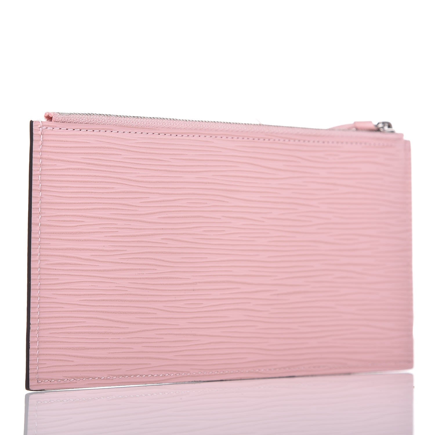 Louis Vuitton Epi Felicie Chain Wallet Zippered Insert Rose Ballerine 3 of 6
