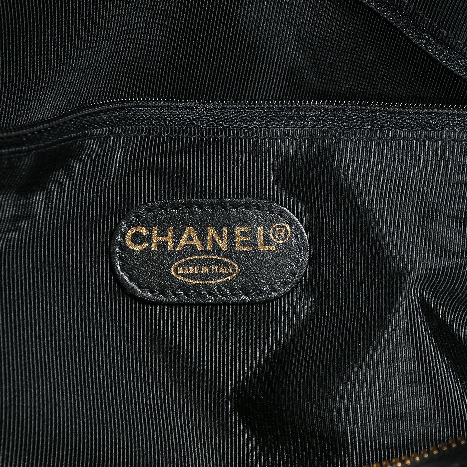 Chanel Quilted Vinyl Large Boston Black 6 of 9
