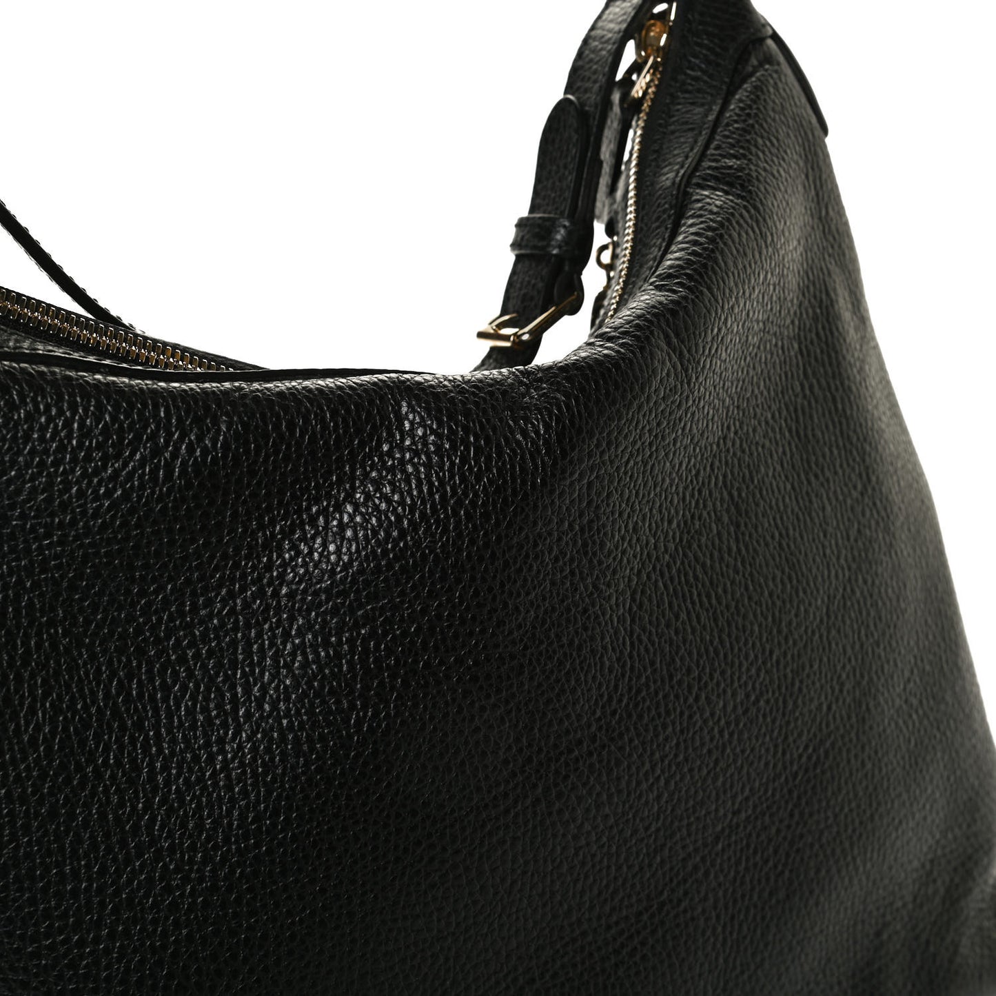 Dollar Calfskin GG Hobo Black