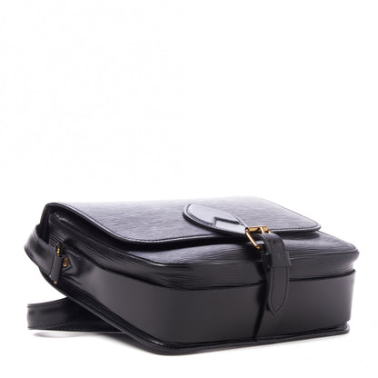 Louis Vuitton Epi Cartouchiere 22 Black 4 of 8