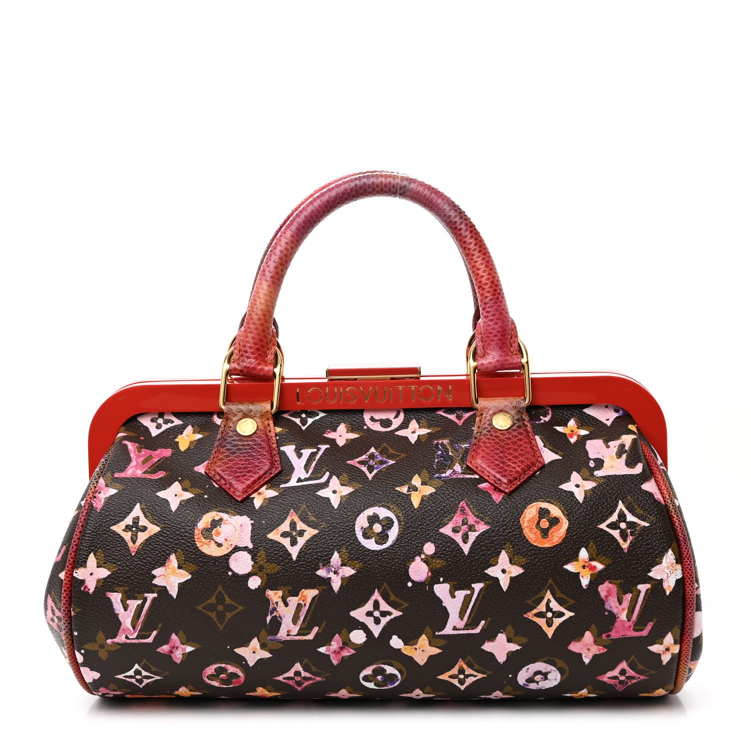 Louis Vuitton Watercolor Aquarelle Frame Papillon Brown 1 of 9