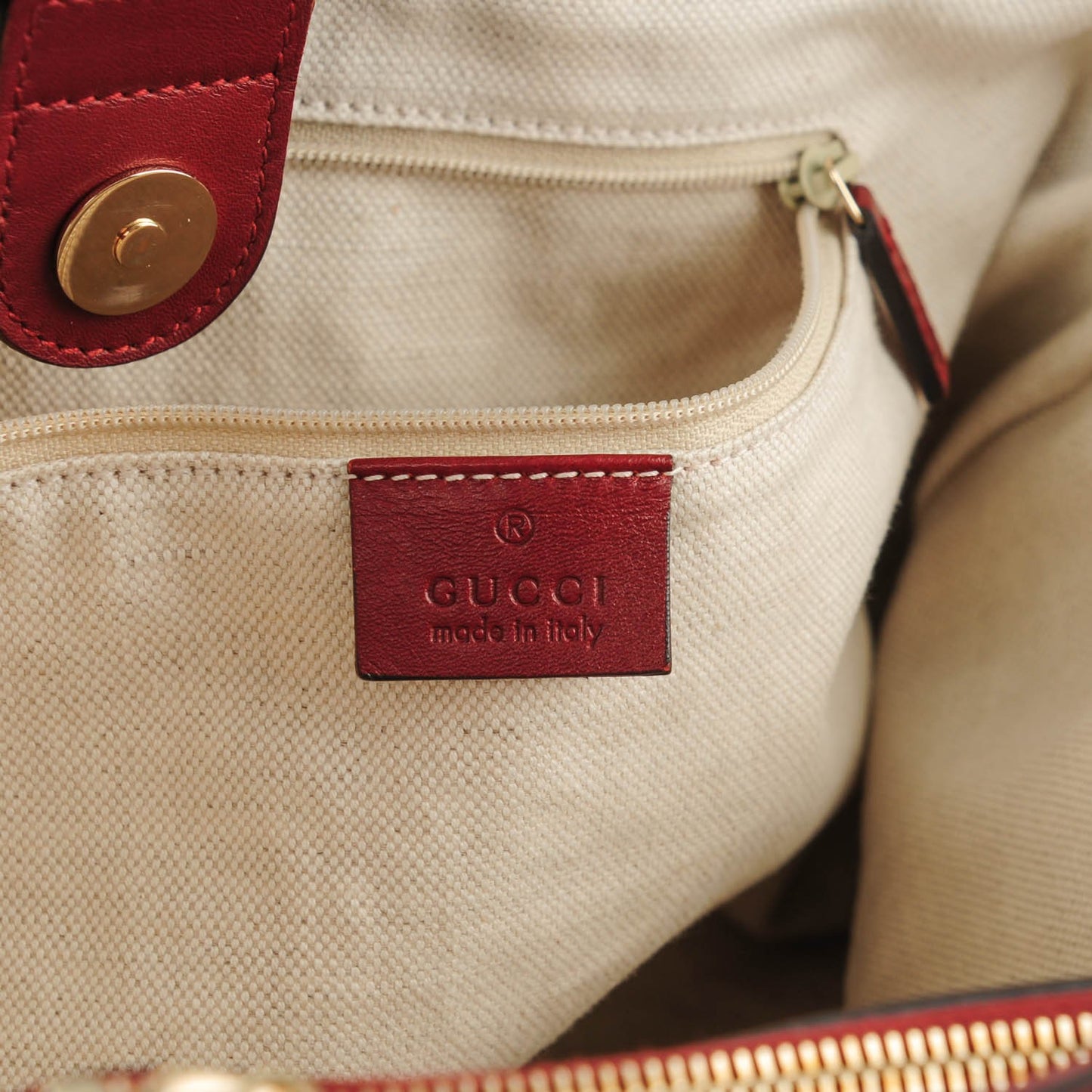 Guccissima Medium Sukey Top Handle Tote Raspberry Candy