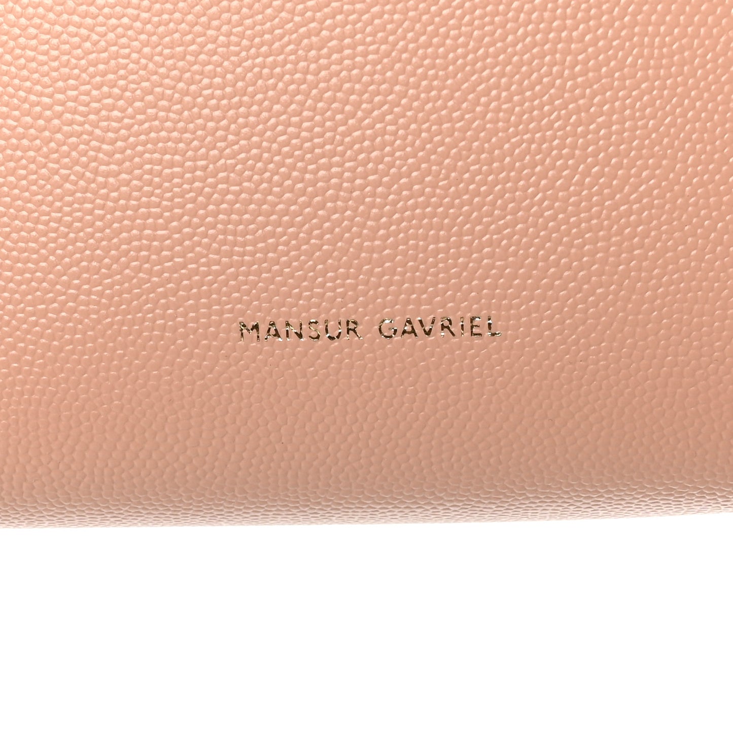 Caviar Mini Mini Bucket Bag Cipria
