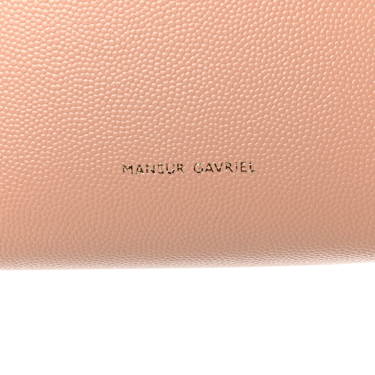 Mansur Gavriel Caviar Mini Mini Bucket Bag Cipria 6 of 9