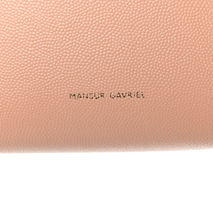 Mansur Gavriel Caviar Mini Mini Bucket Bag Cipria 6 of 9