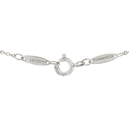 Tiffany Sterling Silver Black Jade Elsa Peretti Color By The Yard Necklace 4 of 4