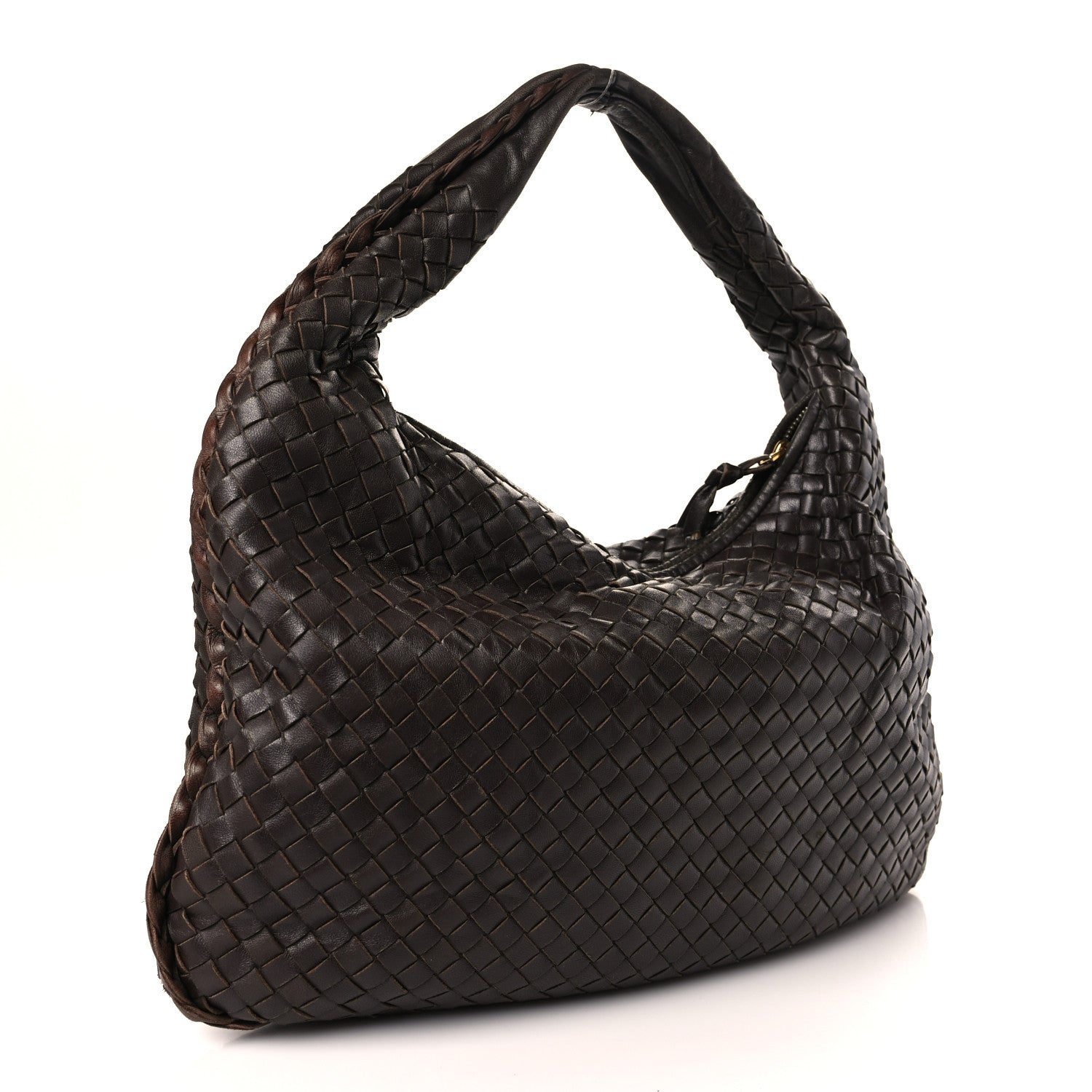 Bottega Veneta Nappa Intrecciato Medium Veneta Hobo Ebano 4 of 14
