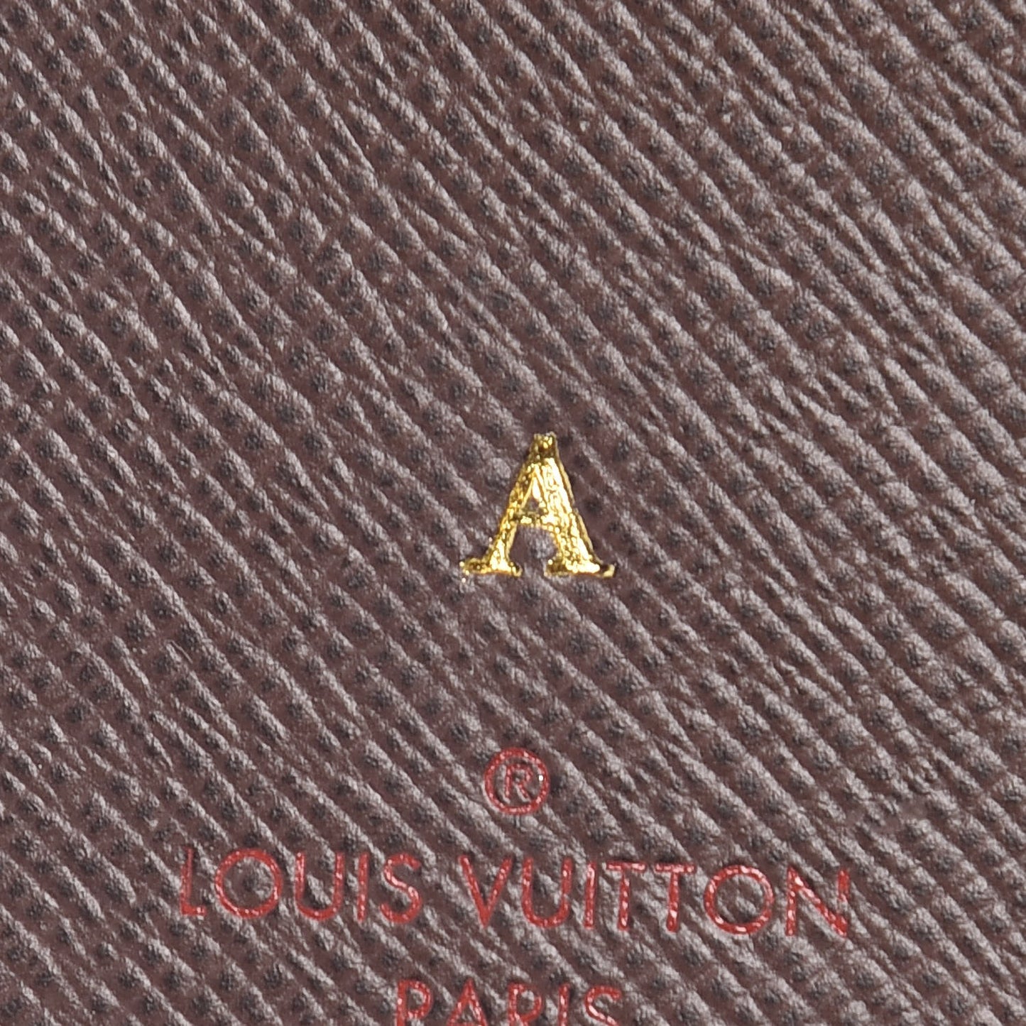 Damier Ebene Medium Ring Agenda Cover