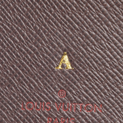 Louis Vuitton Damier Ebene Medium Ring Agenda Cover 6 of 7