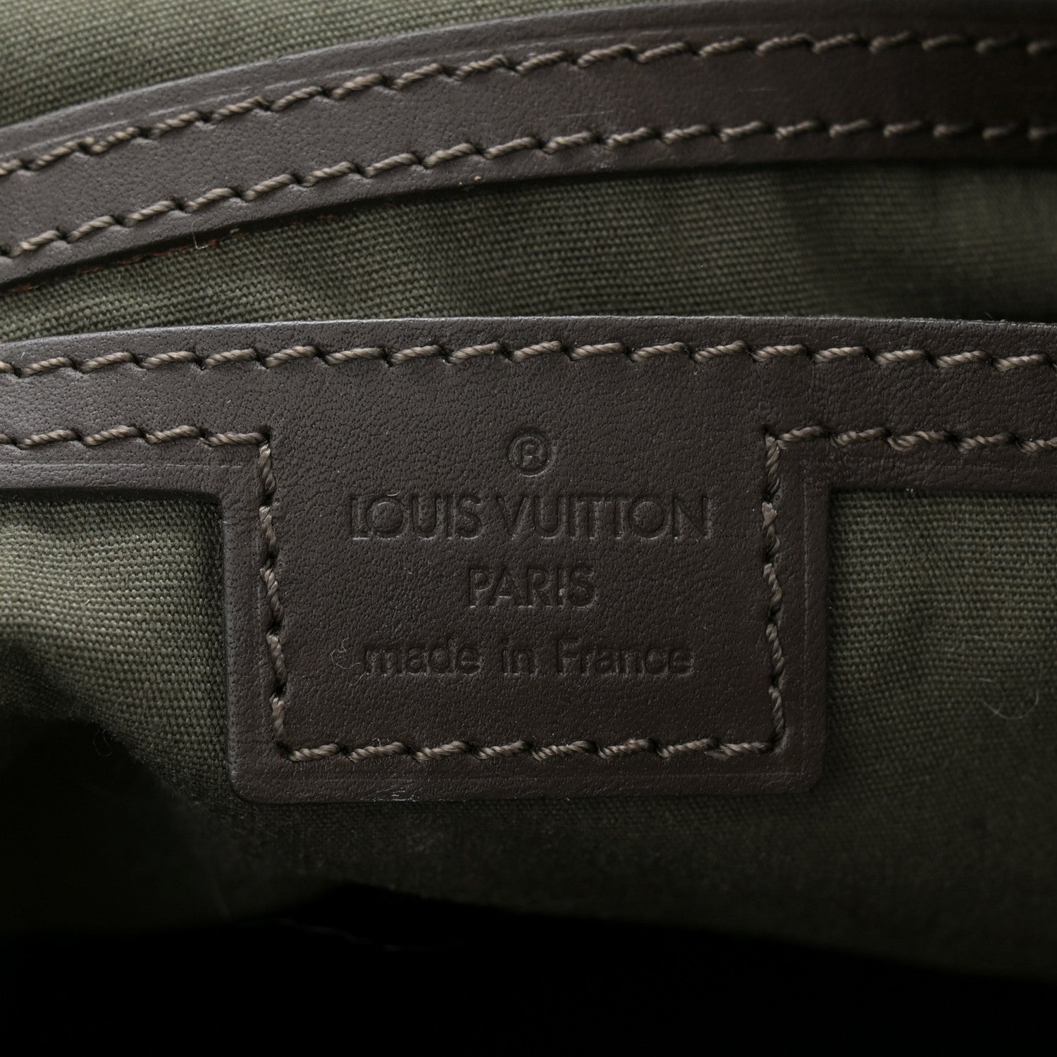 Louis Vuitton Mini Monogram Montsouris GM Backpack Kaki 6 of 10