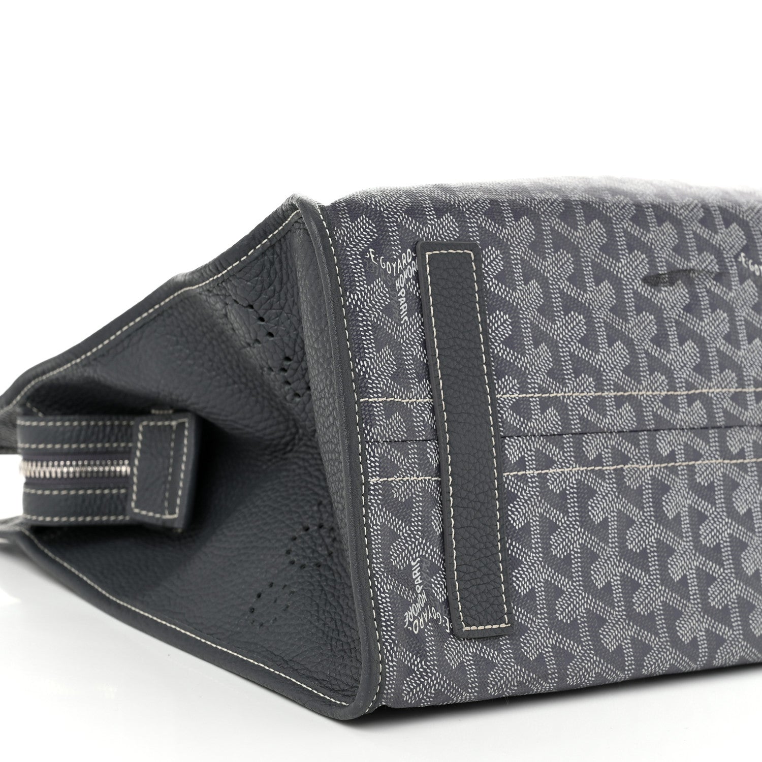 Goyard Goyardine Sac Hardy Pet Carrier PM Grey 9 of 11