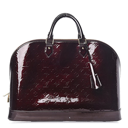 Louis Vuitton Vernis Alma GM Amarante 1 of 12
