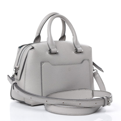 MCM Grained Calfskin Small Ella Boston Dove 3 of 11