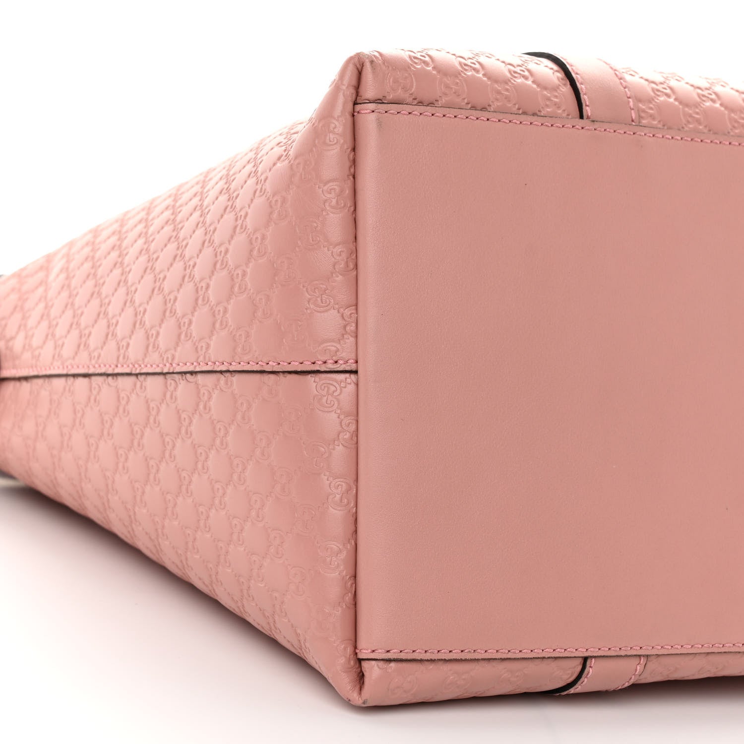 Gucci Soft Microguccissima Large Dome Satchel Soft Pink 9 of 10