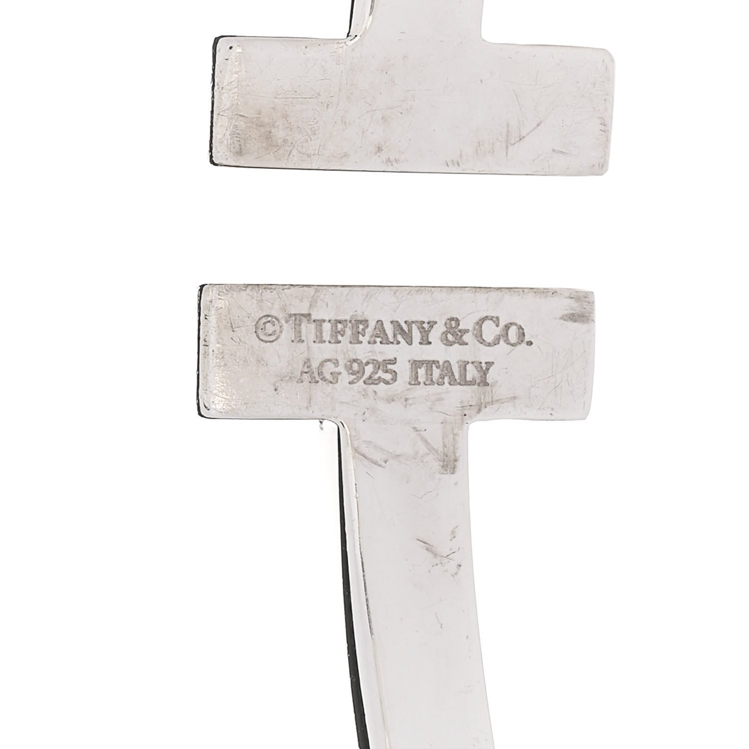 Tiffany Sterling Silver T Square Bracelet 3 of 3