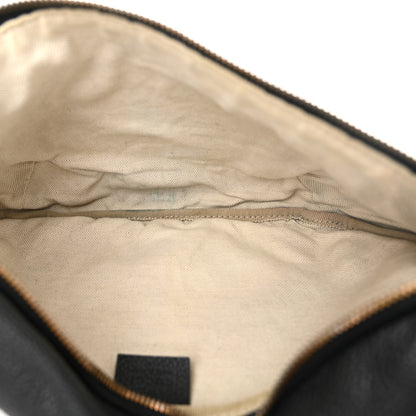 Gucci Grained Calfskin Logo Belt Bag Black 5 of 11