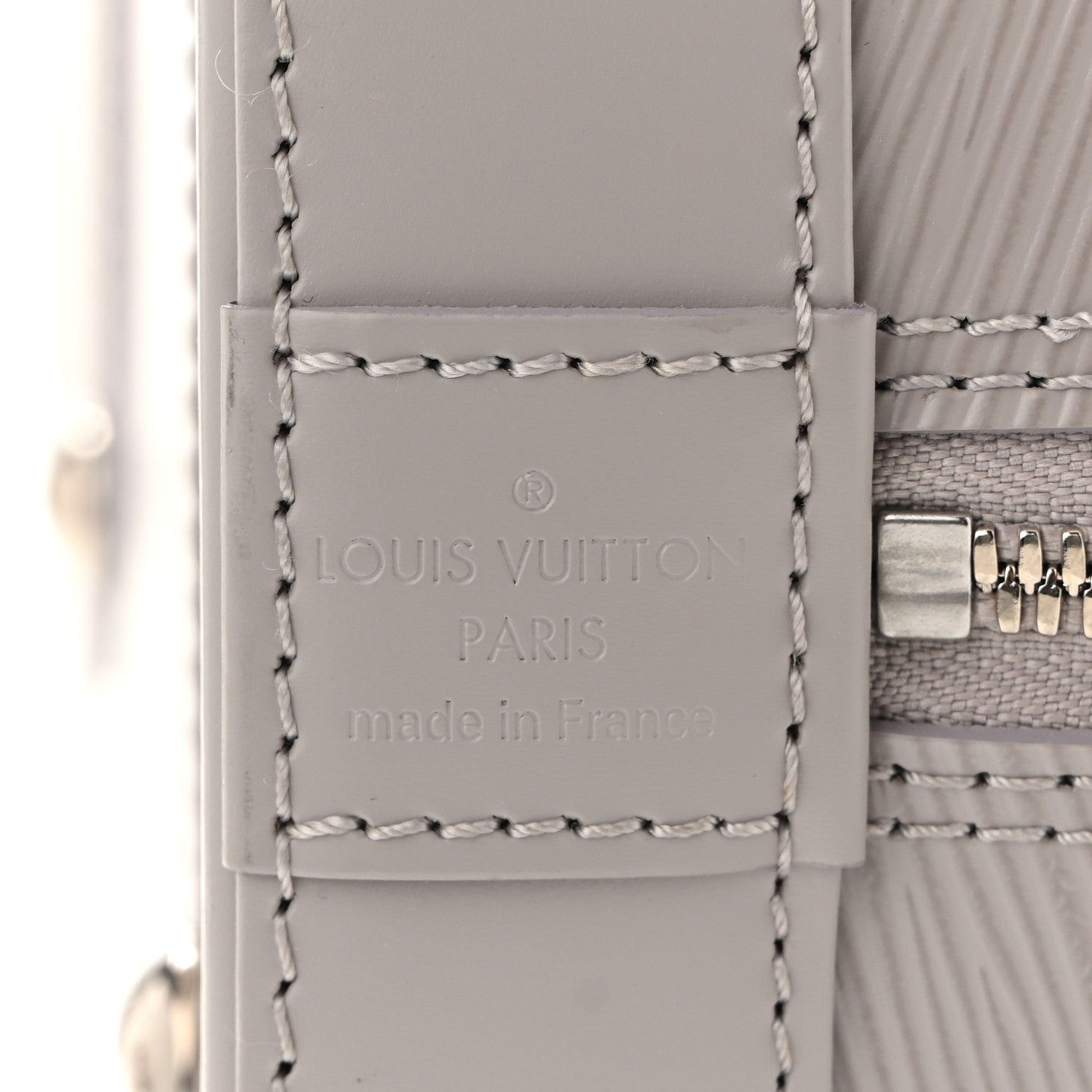 Louis Vuitton Epi Alma PM Gres 6 of 9