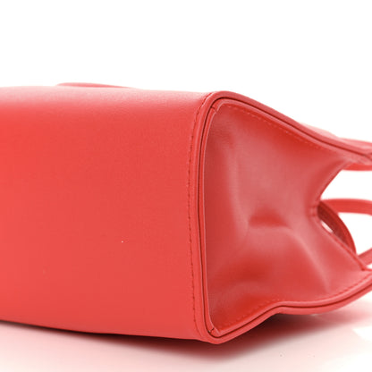 Telfar Vegan Leather Small Shopping Bag Red 10 of 10