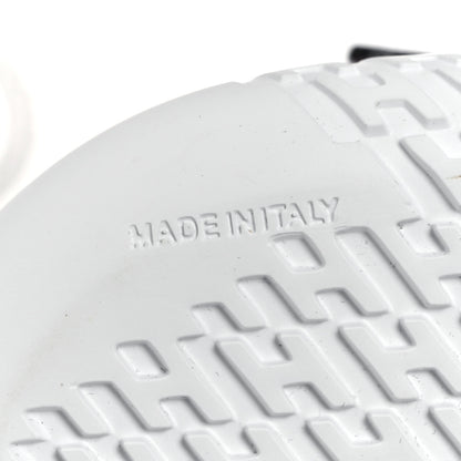 Hermes Technical Canvas Calfskin Womens Duel Sneakers 36 White Black 6 of 10