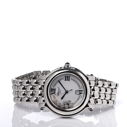 Chopard Stainless Steel 7 Diamond 32mm Happy Sport Quartz Watch 3 of 7