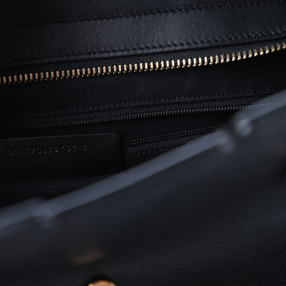 Saint Laurent Textured Calfskin Medium Classic Y Cabas Black 9 of 10