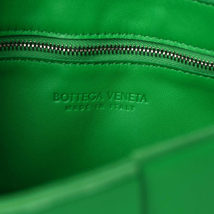 Bottega Veneta Lambskin Maxi Intrecciato Cassette Crossbody Bag Grass 6 of 16