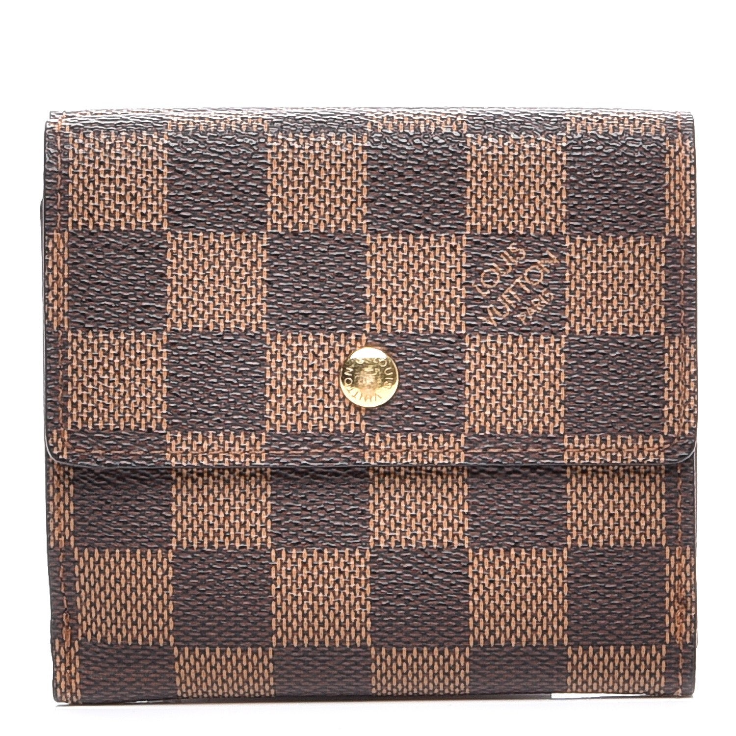Louis Vuitton Damier Ebene Elise Wallet 1 of 7