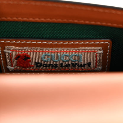 Gucci X DANS LE VERT GG Supreme Monogram Cuoio Web Mini Retro Interlocking G Crossbody Phone Case Beige Rosso Ebony Harness Brown 6 of 11