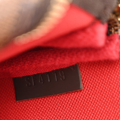 Louis Vuitton Damier Ebene Mini Pochette Accessories 7 of 9
