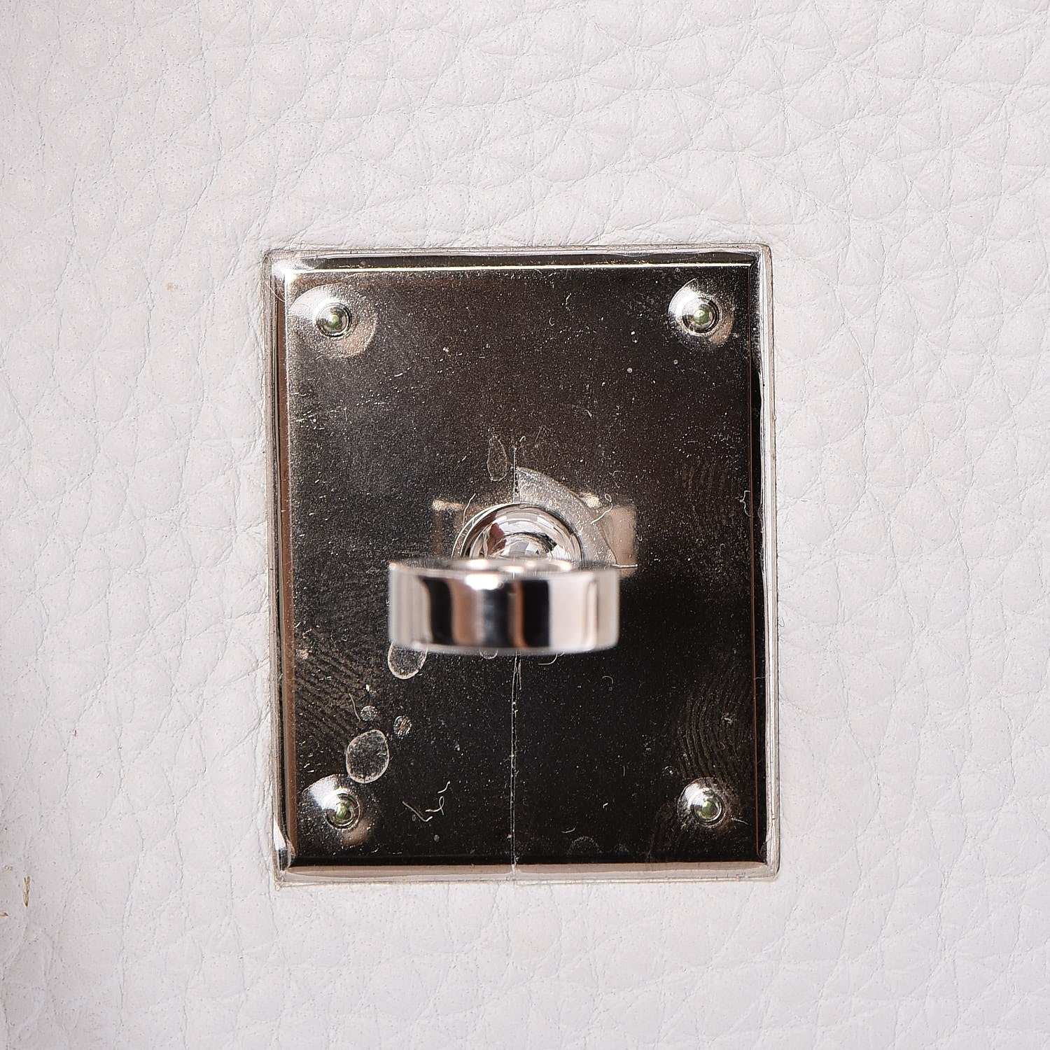 Hermes Taurillon Clemence Birkin 35 White 18 of 33