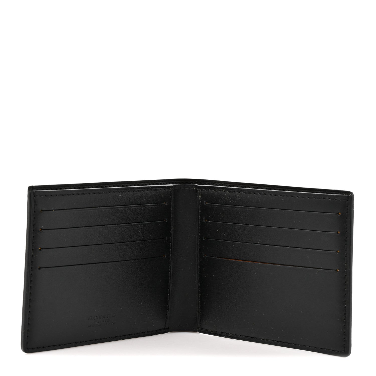 Goyard Goyardine Victoire Bi-Fold Wallet Black 5 of 8