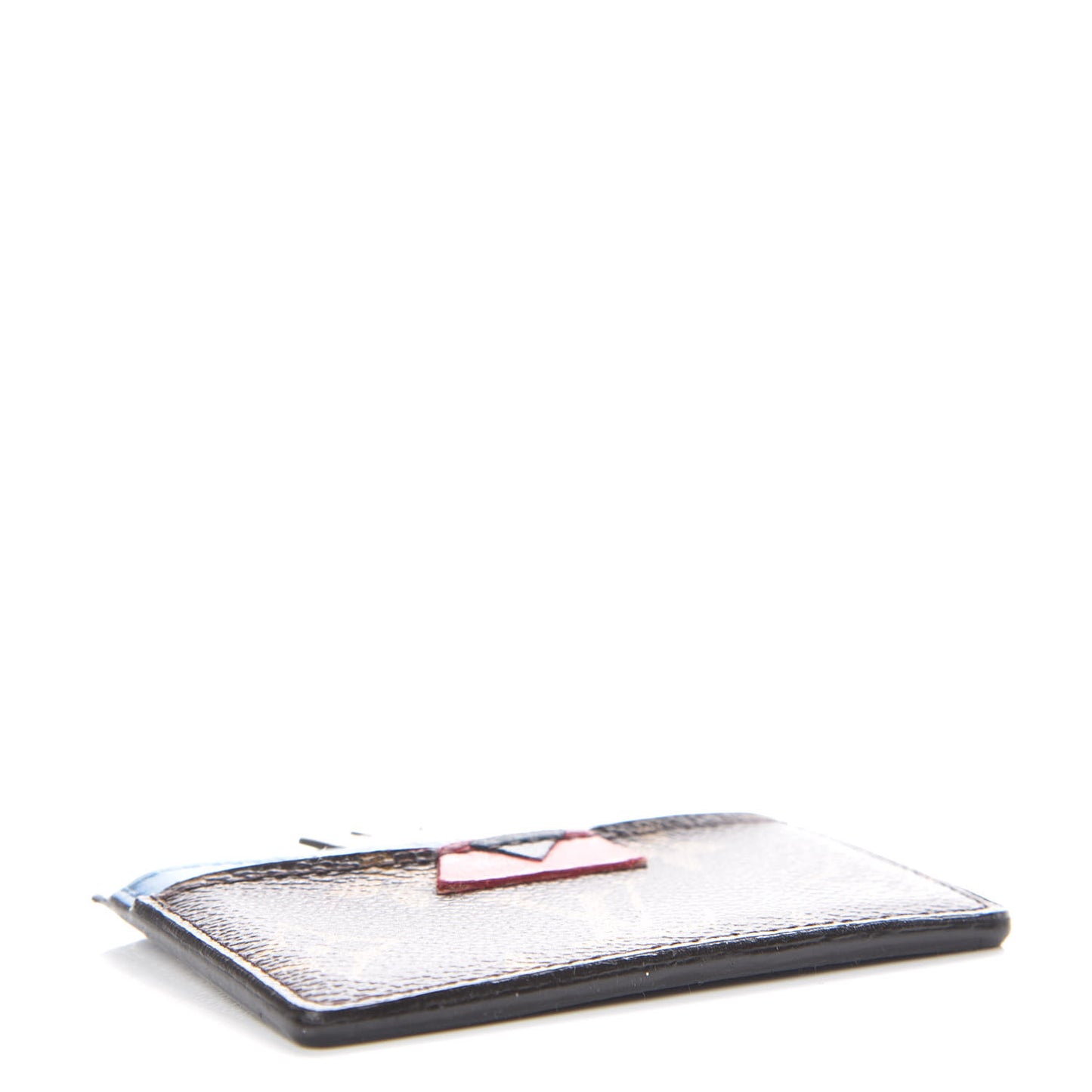 Monogram Tribal Mask Card Holder