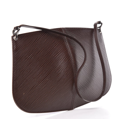 Louis Vuitton Epi Demi Lune Pochette Moka 3 of 11