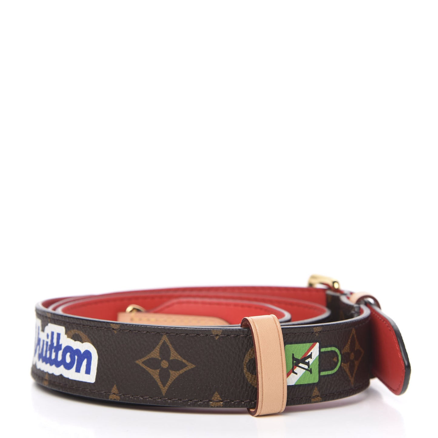 Monogram Patches Bandouliere Shoulder Strap