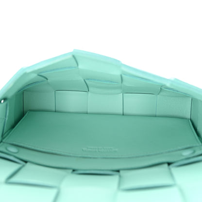 Bottega Veneta Lambskin Maxi Intrecciato Small Cassette Crossbody Bag Celadon 5 of 10