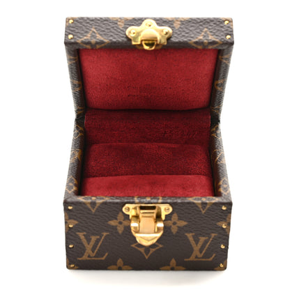 Louis Vuitton Monogram Ecrin Declaration Jewelry Box 5 of 6