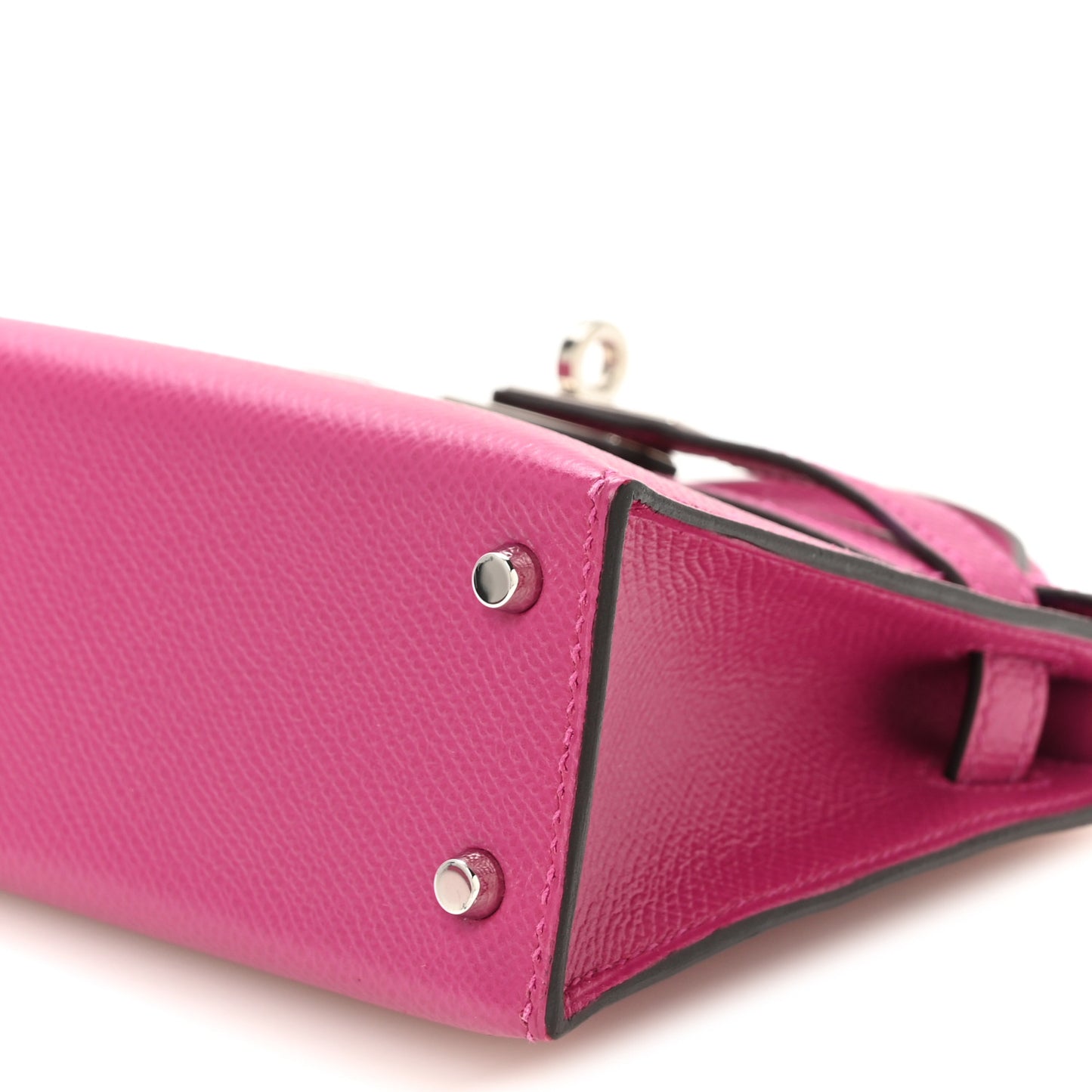 Epsom Mini Kelly Sellier 20 Rose Pourpre