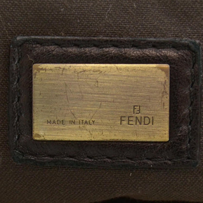 Fendi Canvas Patent B Bag Corda Black 5 of 7