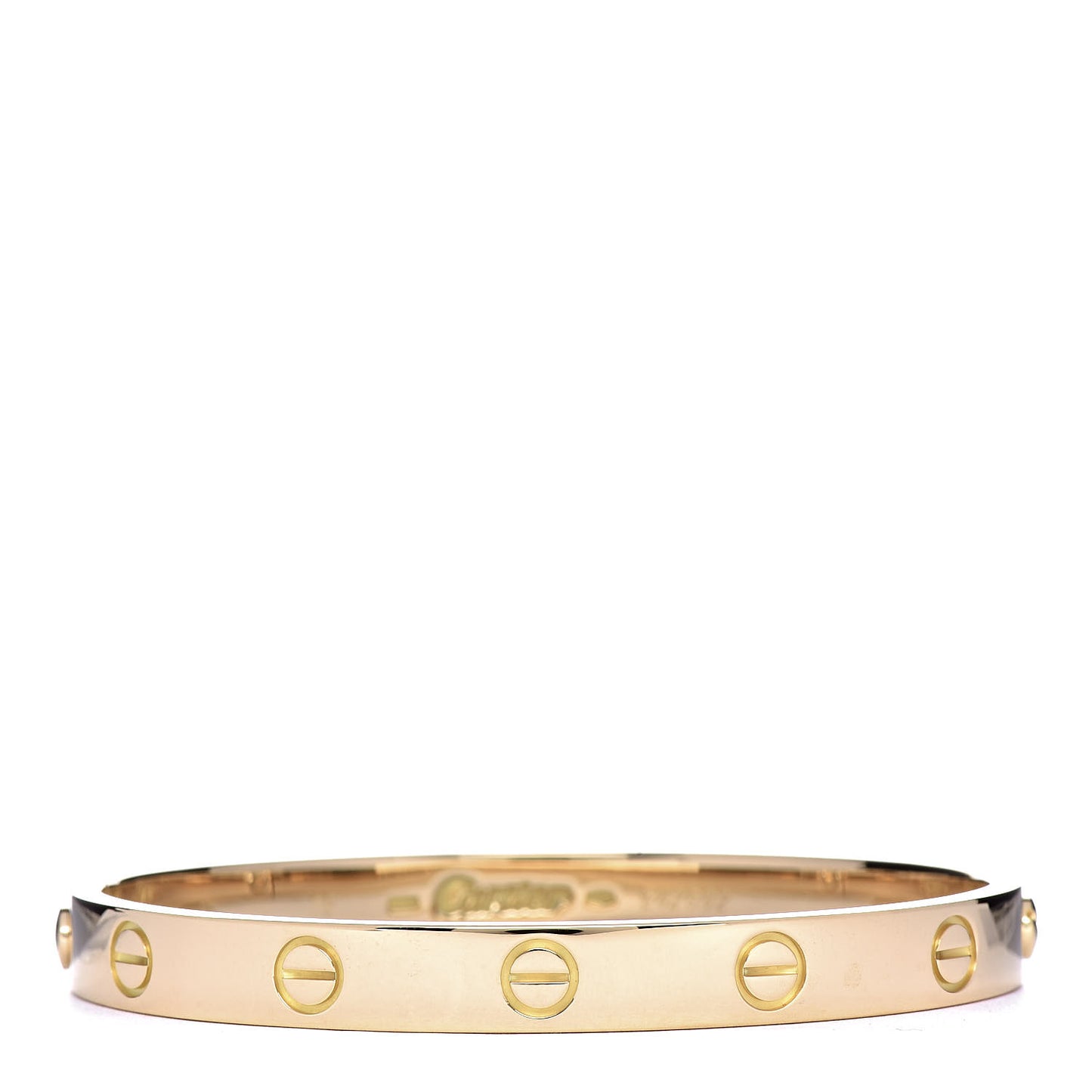 18K Yellow Gold LOVE Bracelet 16