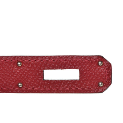 Hermes Epsom Birkin 30 Rouge Casaque 27 of 37