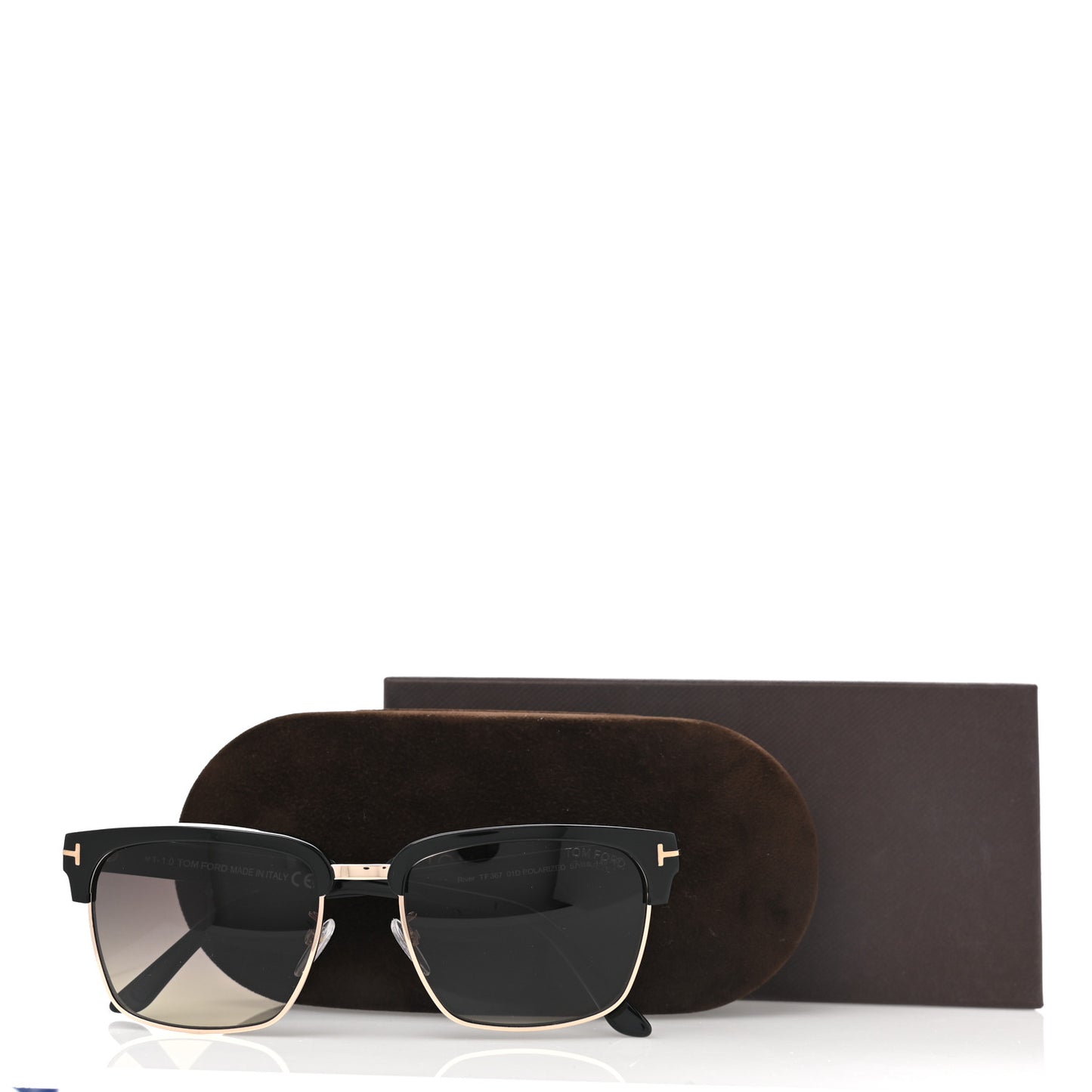 River Polarized Sunglasses TF367 Black
