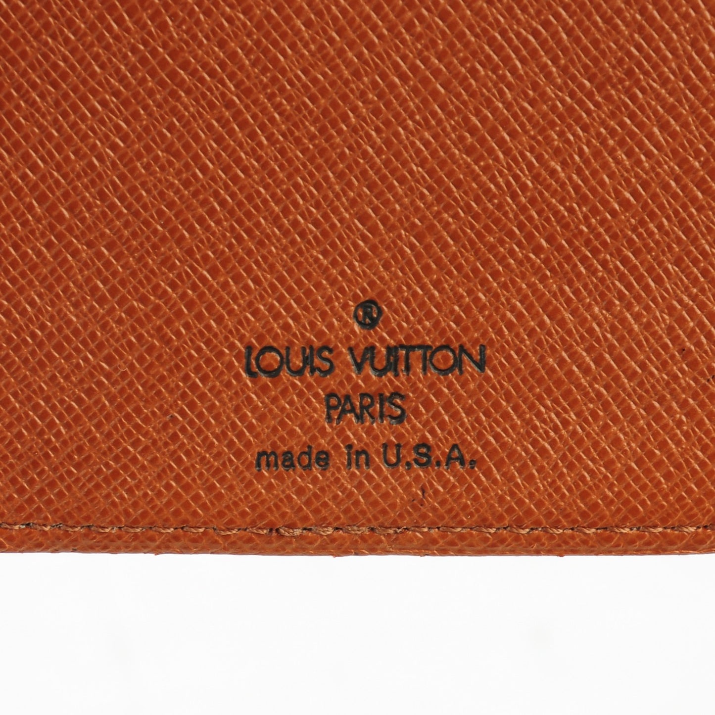Monogram Porte Valeurs Checkbook Wallet