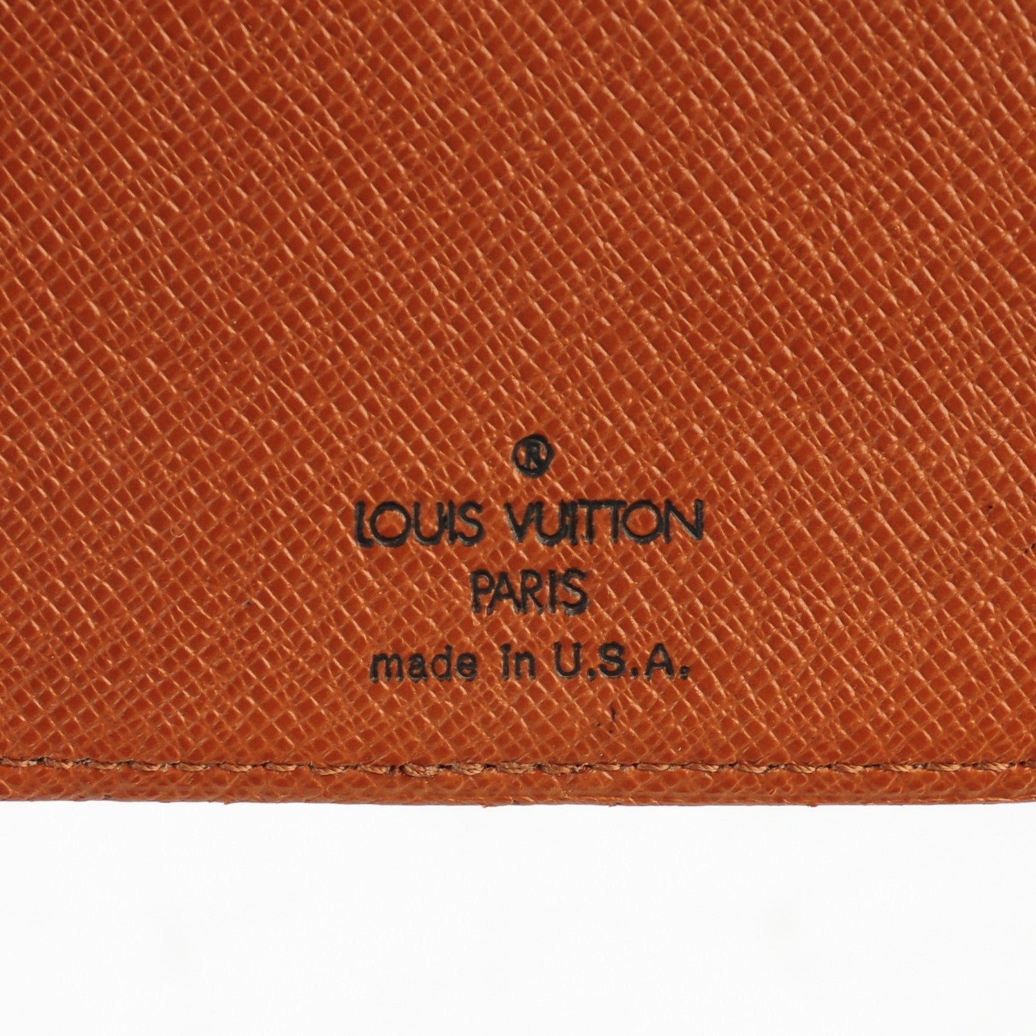 Louis Vuitton Monogram Porte Valeurs Checkbook Wallet 6 of 7