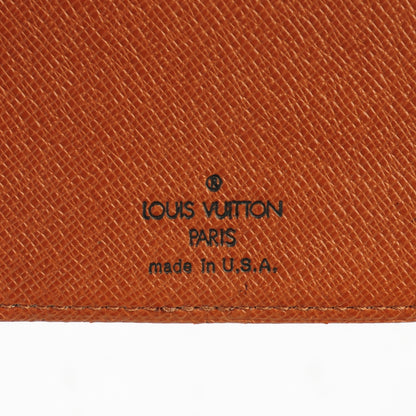 Louis Vuitton Monogram Porte Valeurs Checkbook Wallet 6 of 7