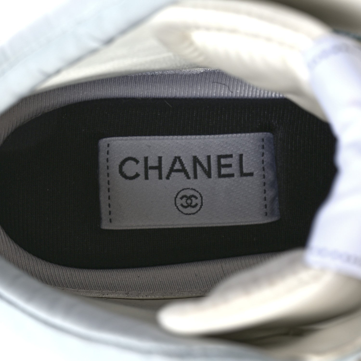 Chanel Lambskin Lace Up Snow Boots 38 Blue 7 of 9