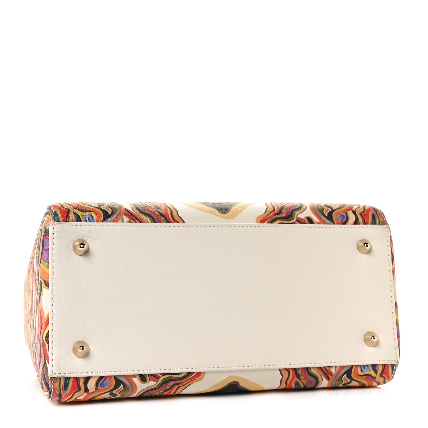 Christian Dior Deerskin Heart Printed Medium Lady Dior Multicolor 3 of 9