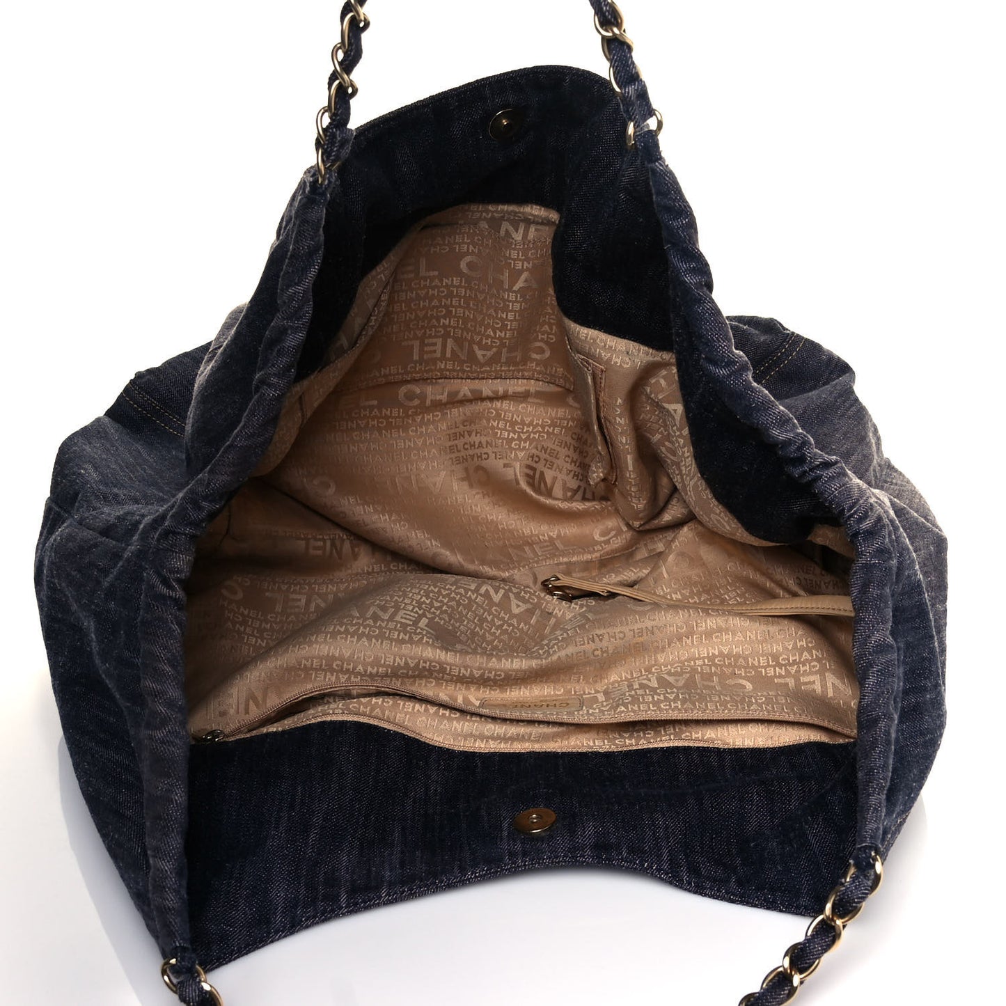 Denim XL Coco Cabas Tote Dark Blue