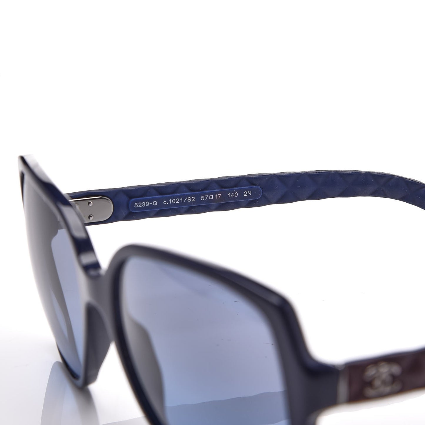 Quilted CC Sunglasses 5289 Blue